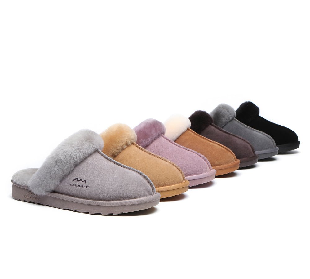 Premium Sheepskin Unisex Slippers Lyla - UGG Slippers - Dawn Pink - AU Ladies 4 / AU Men 2 / EU 35 - Uggoutlet