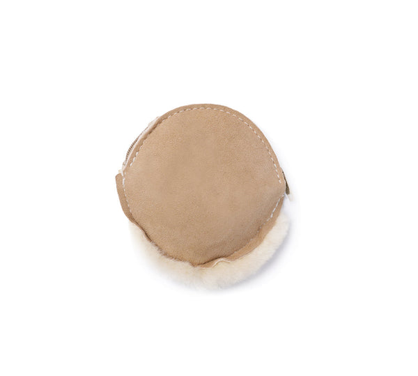 Purse - Urban UGG® Sheepskin Wool Fluffy Zip Purse