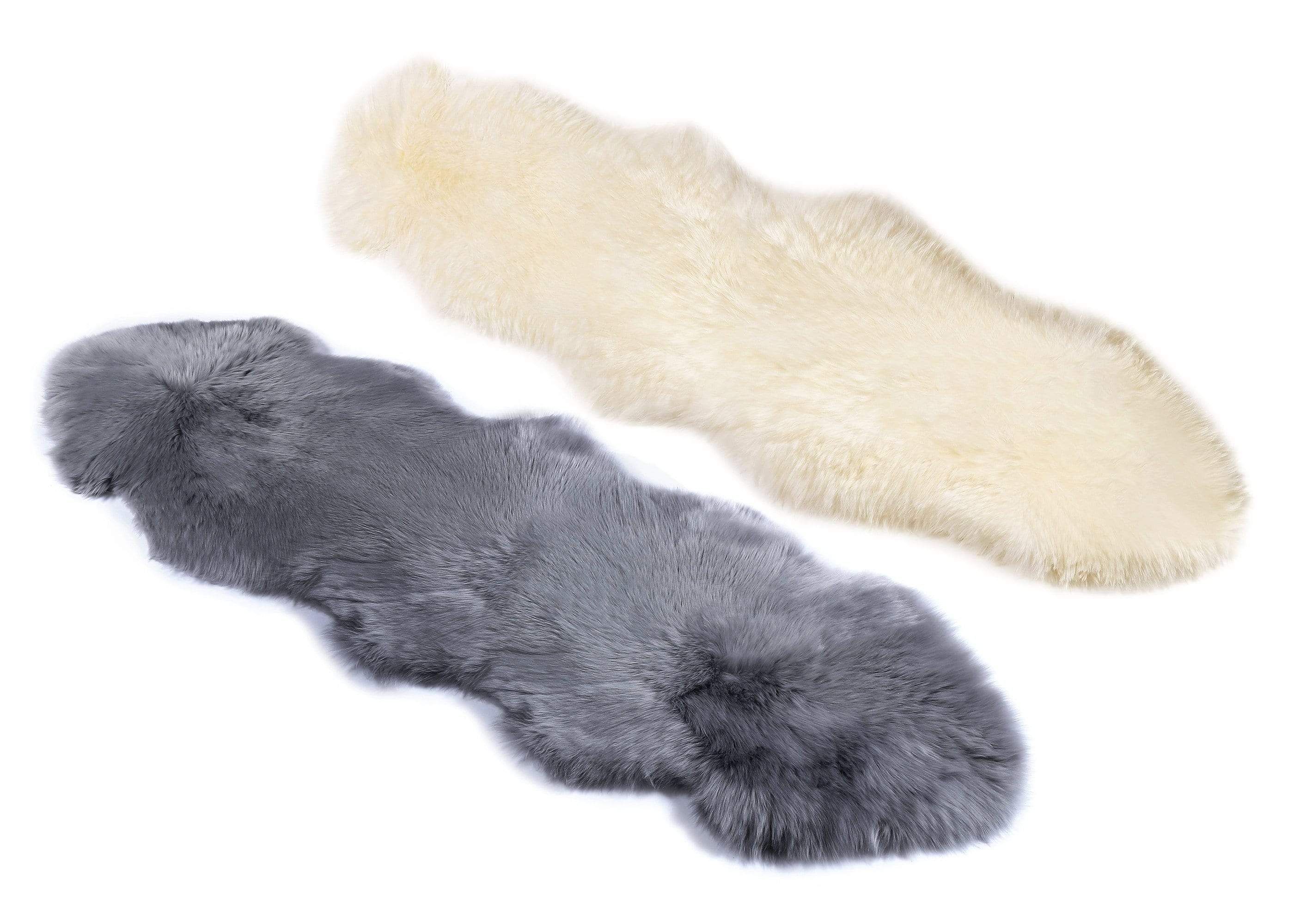 Premium Australian Sheepskin Single Long Wool Rug 185cm - Rugs - Grey - 185CM - Uggoutlet
