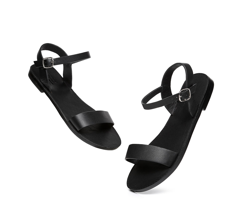 Sandals - AS Women Sandal Dolly Buckle Sling Back Slides Sandals