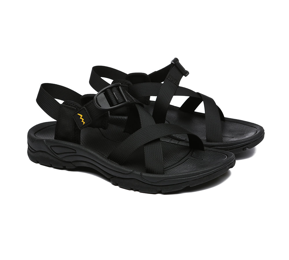 Sandals - Black Strap Sandals Women Leilani