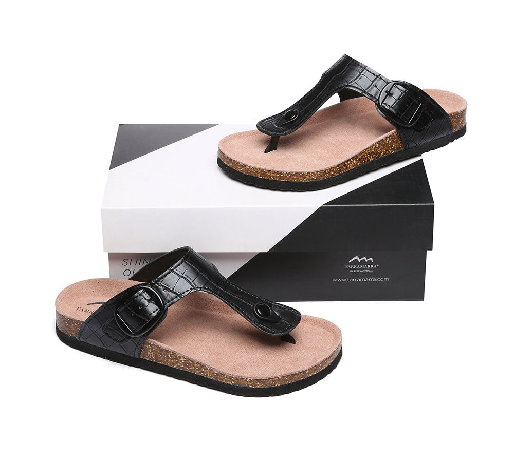 Sandals - Embossed Summer Beach Unisex Slip-on Lindsay Sandals