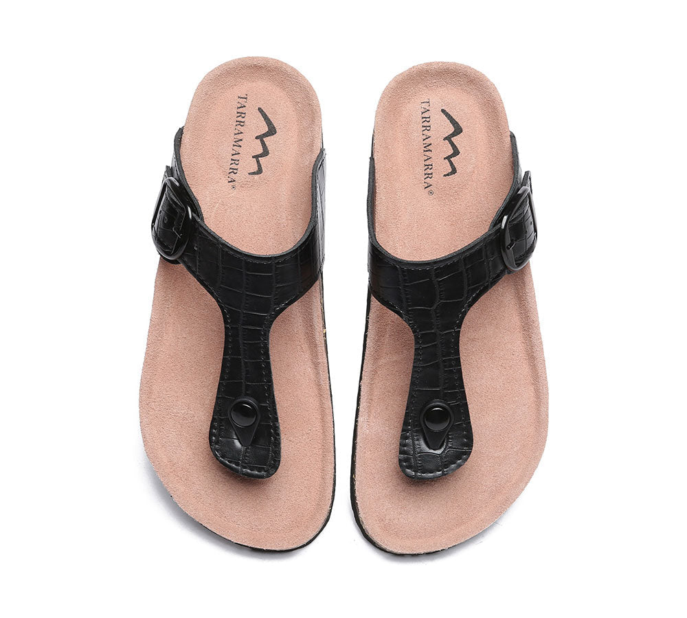 Sandals - Embossed Summer Beach Unisex Slip-on Lindsay Sandals