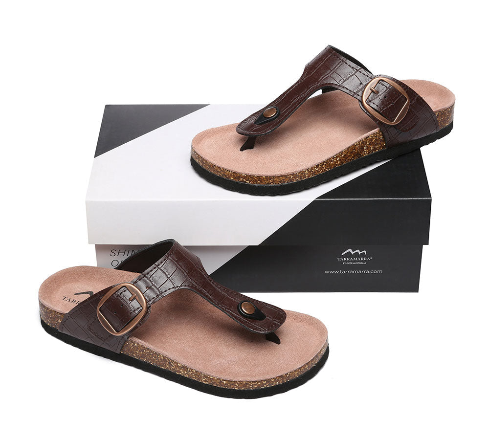 Sandals - Embossed Summer Beach Unisex Slip-on Lindsay Sandals