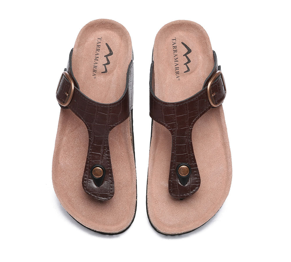 Sandals - Embossed Summer Beach Unisex Slip-on Lindsay Sandals