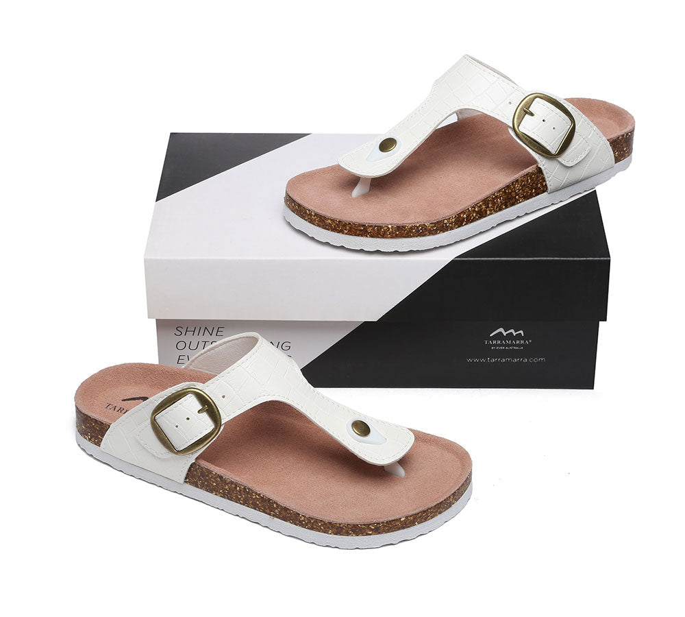 Sandals - Embossed Summer Beach Unisex Slip-on Lindsay Sandals