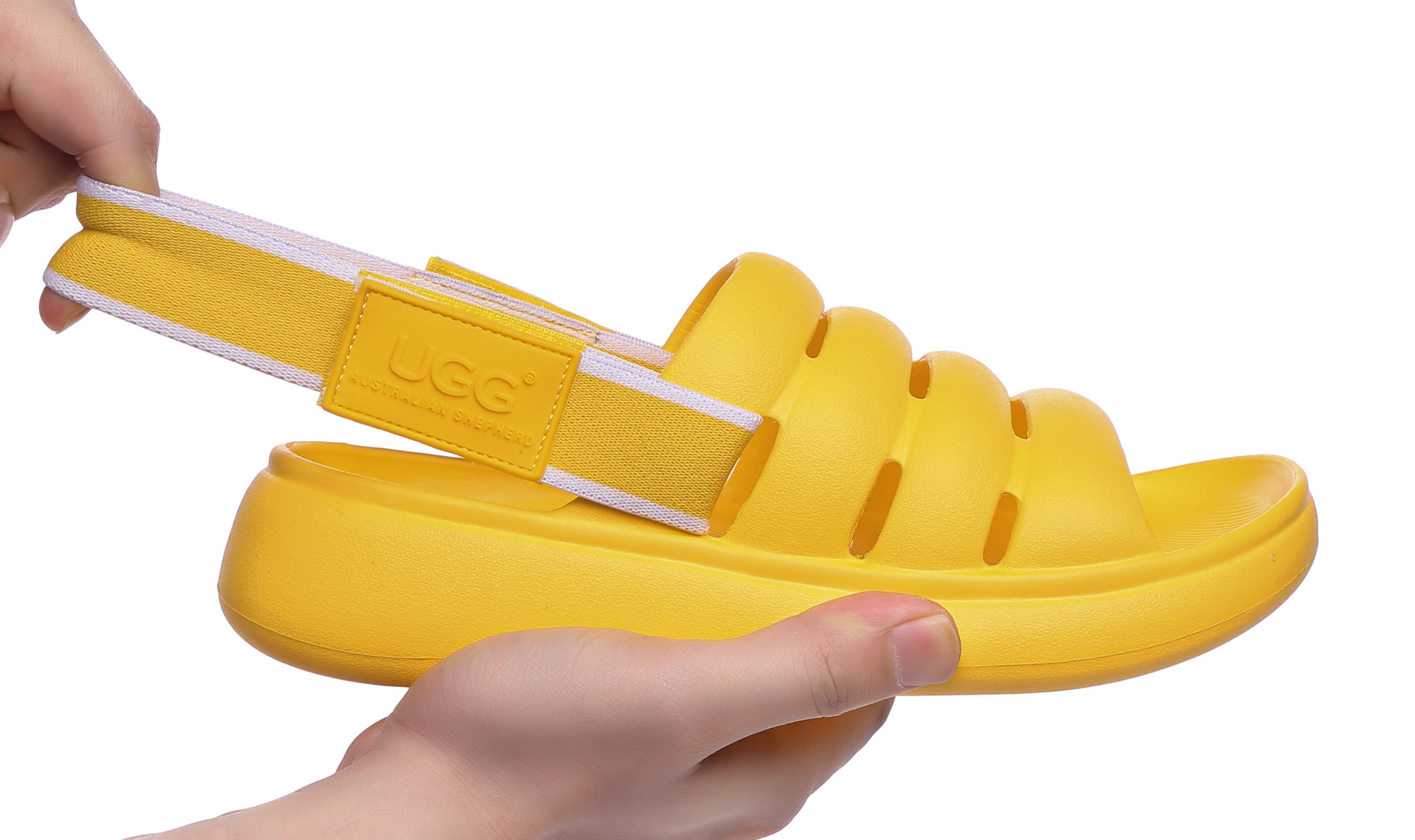 UGG AUSTRALIAN SHEPHERD® Removable Strap Slingback Sandals Roseline - sandles - Yellow - AU Ladies 10 / AU Men 8 / EU 41 - Uggoutlet