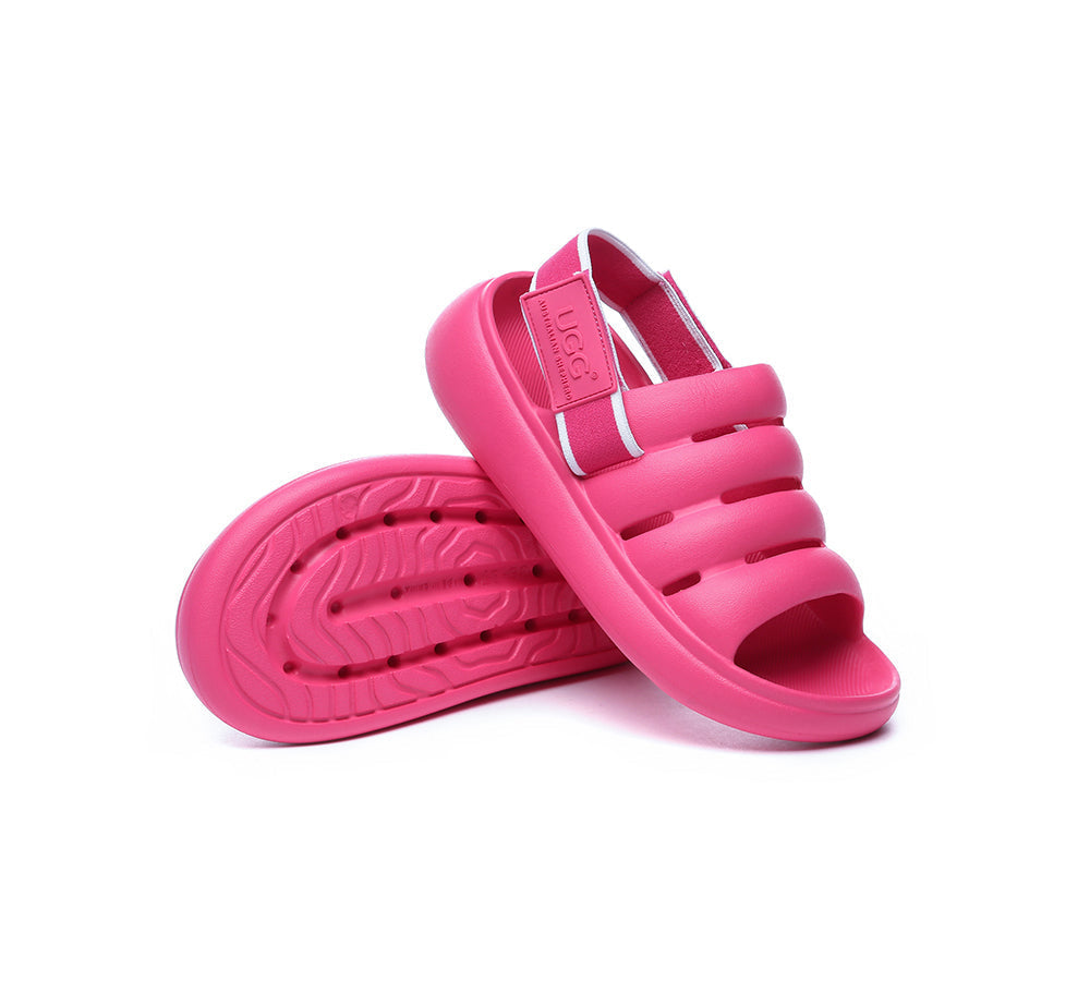 UGG AUSTRALIAN SHEPHERD® Removable Strap Slingback Sandals Roseline - sandles - Hot Pink - AU Ladies 10 / AU Men 8 / EU 41 - Uggoutlet