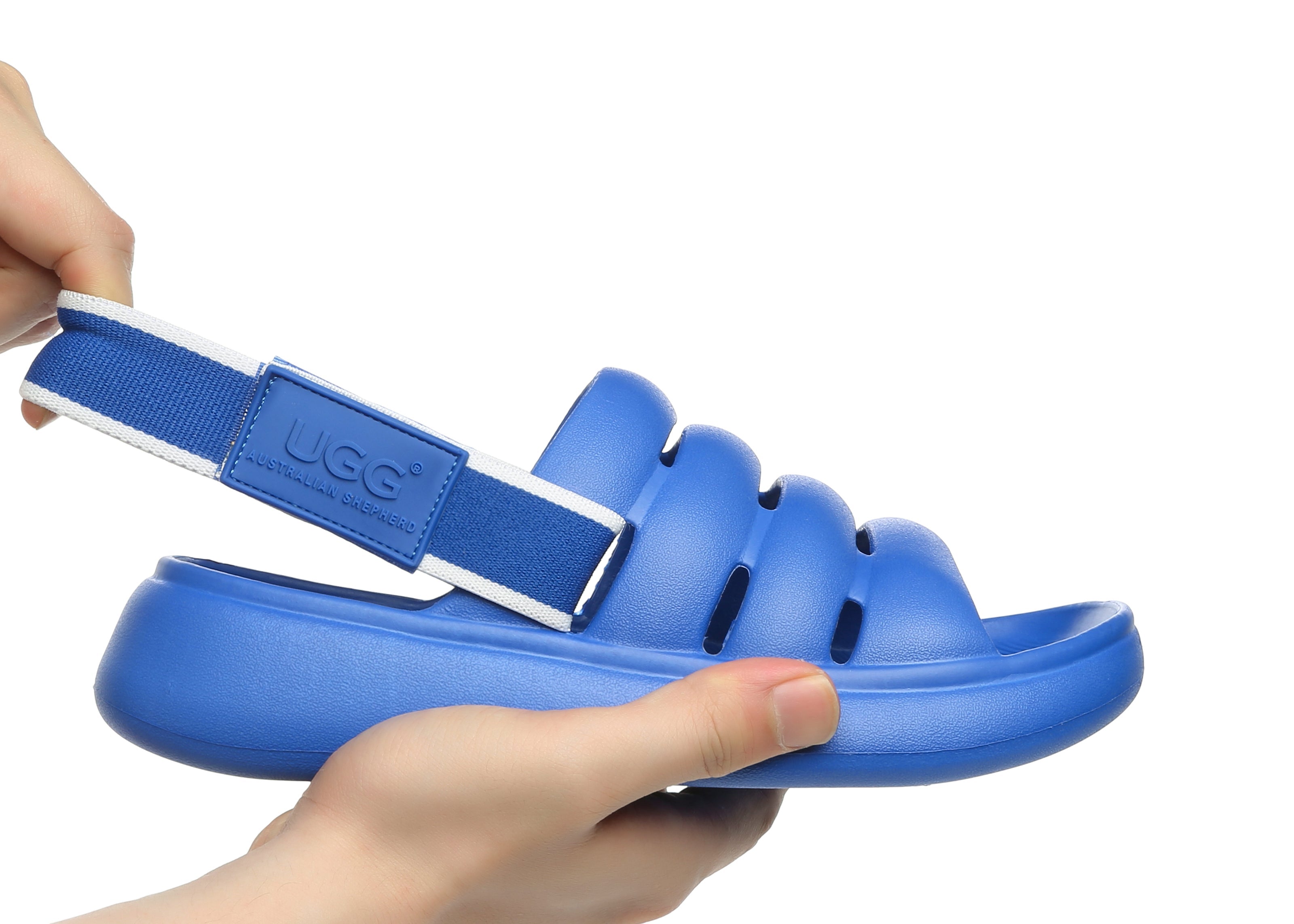 UGG AUSTRALIAN SHEPHERD® Removable Strap Slingback Sandals Roseline - sandles - Blue - AU Ladies 10 / AU Men 8 / EU 41 - Uggoutlet