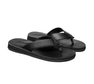 Slides - AS Murphy Unisex Leather Slides Thong