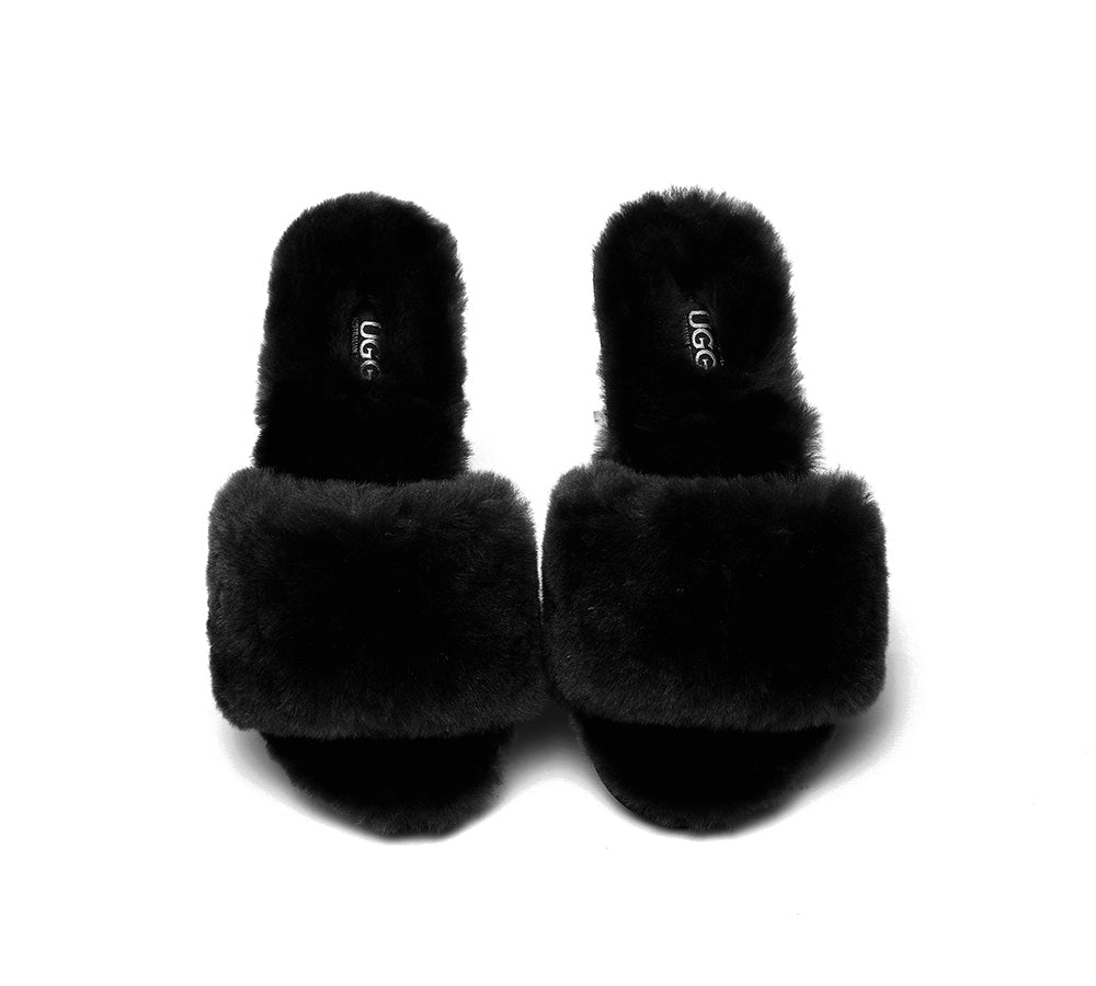 Fluffy Slides Slipper Fluffy Slides Nala Uggoutlet