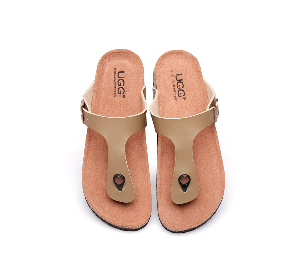 Slides - AS UGG Summer Unisex Beach Slip-on Sandal Slides Thongs Beck