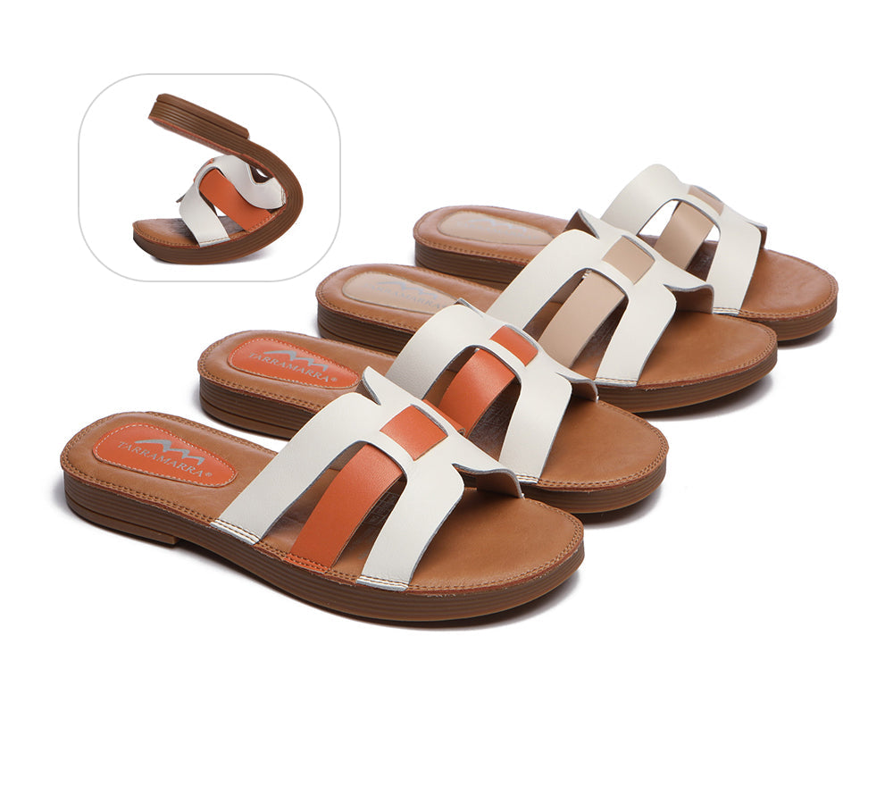TARRAMARRA® Ultra Soft Open Toe Woven Flat Sandals Women Sandals - Sandals - Orange - AU Ladies 4 / AU Men 2 / EU 35 - Uggoutlet