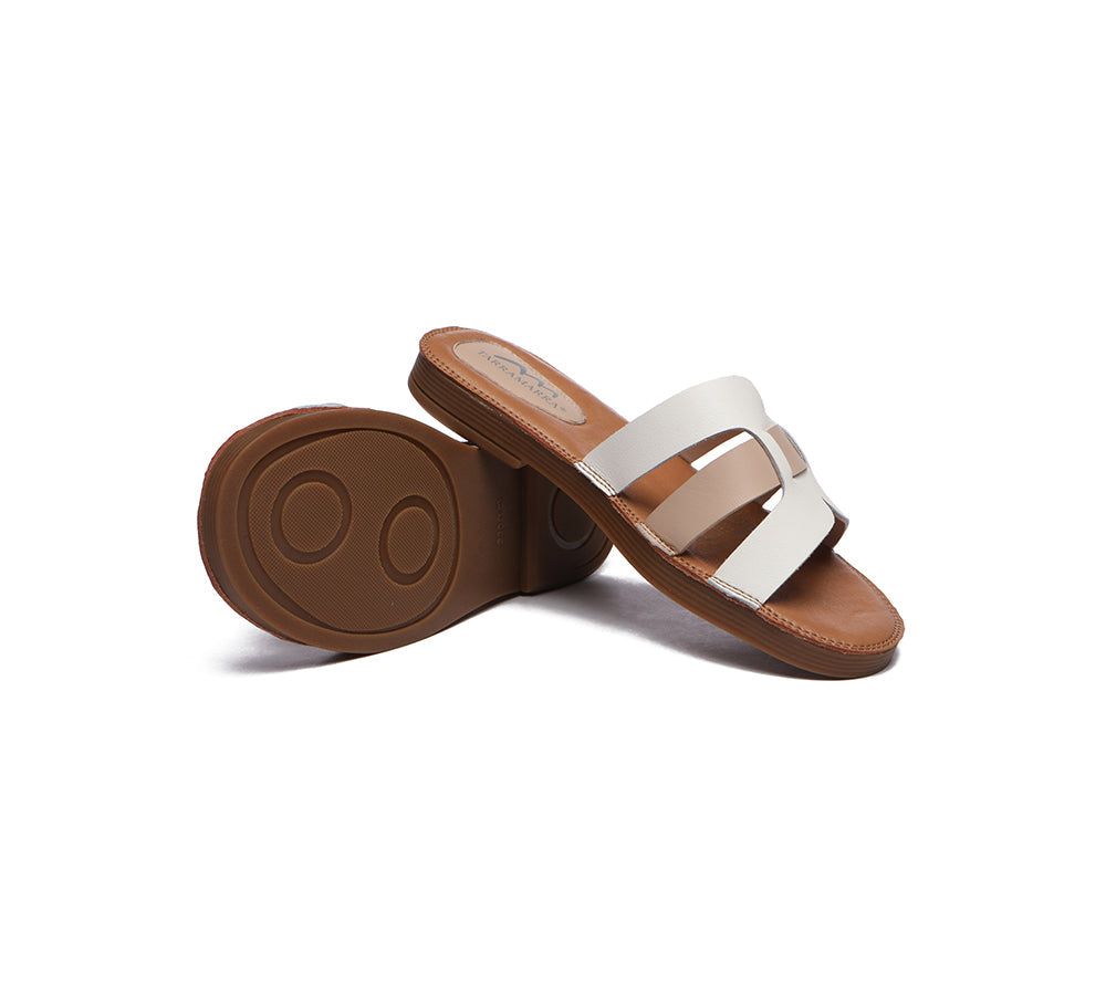 TARRAMARRA® Ultra Soft Open Toe Woven Flat Sandals Women Sandals - Sandals - Nude - AU Ladies 10 / AU Men 8 / EU 41 - Uggoutlet