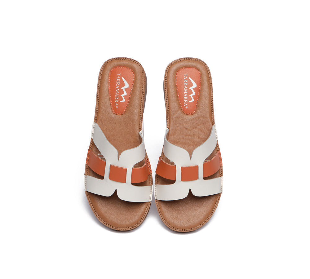 TARRAMARRA® Ultra Soft Open Toe Woven Flat Sandals Women Sandals - Sandals - Orange - AU Ladies 10 / AU Men 8 / EU 41 - Uggoutlet