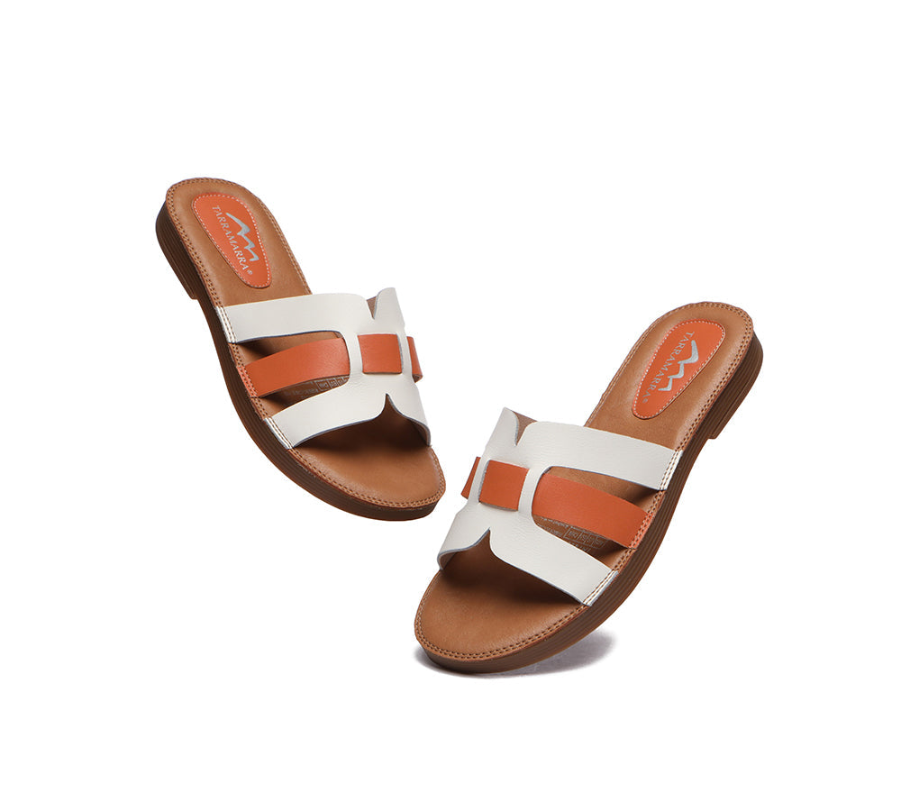 TARRAMARRA® Ultra Soft Open Toe Woven Flat Sandals Women Sandals - Sandals - Orange - AU Ladies 10 / AU Men 8 / EU 41 - Uggoutlet