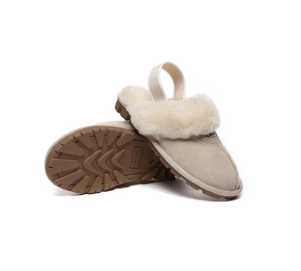 Slippers - AS Ugg Slingback Slippers Unisex Waffle Plus