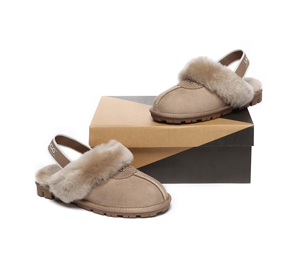 Slippers - AS Ugg Slingback Slippers Unisex Waffle Plus