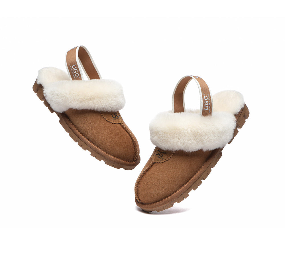 Slippers - AS Ugg Slingback Slippers Unisex Waffle Plus