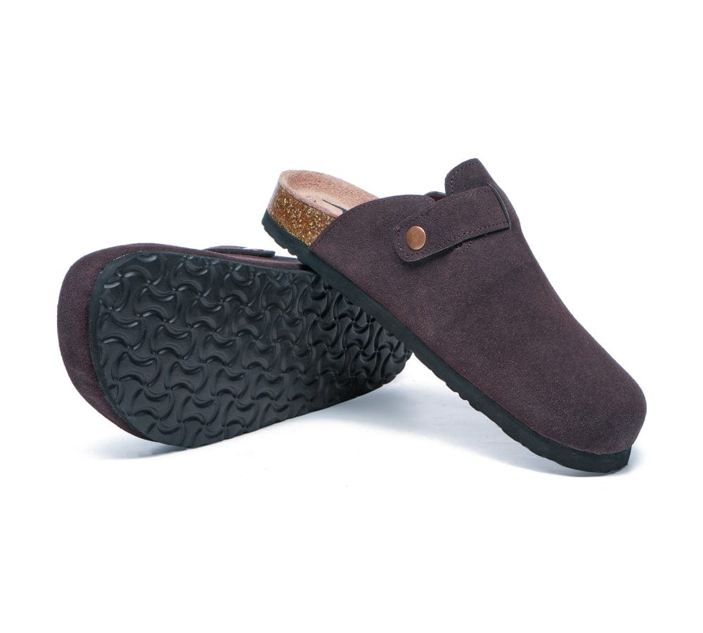 Slippers - Slip-on Flat Sandals With Adjustable Buckled Straps Unisex Mason