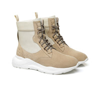 Sneaker - Leather Lace-up Ankle Sneaker Women Wayfarer