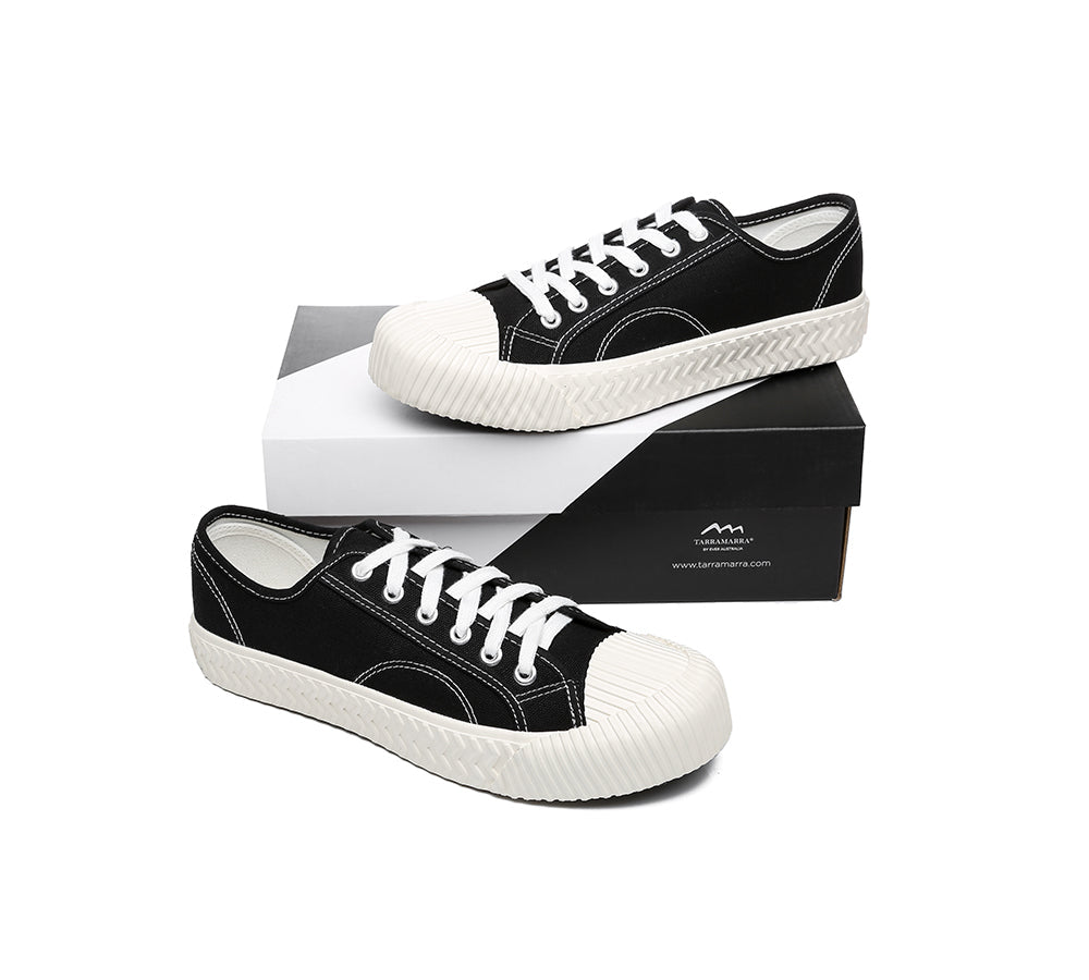 Sneakers - Canvas Sneakers Lace-up Men Cracker Plus