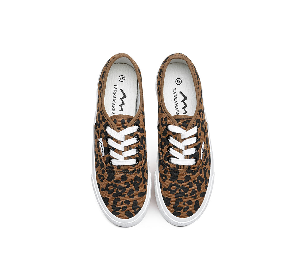 Sneakers - Leopard Print Sneakers Women Rana