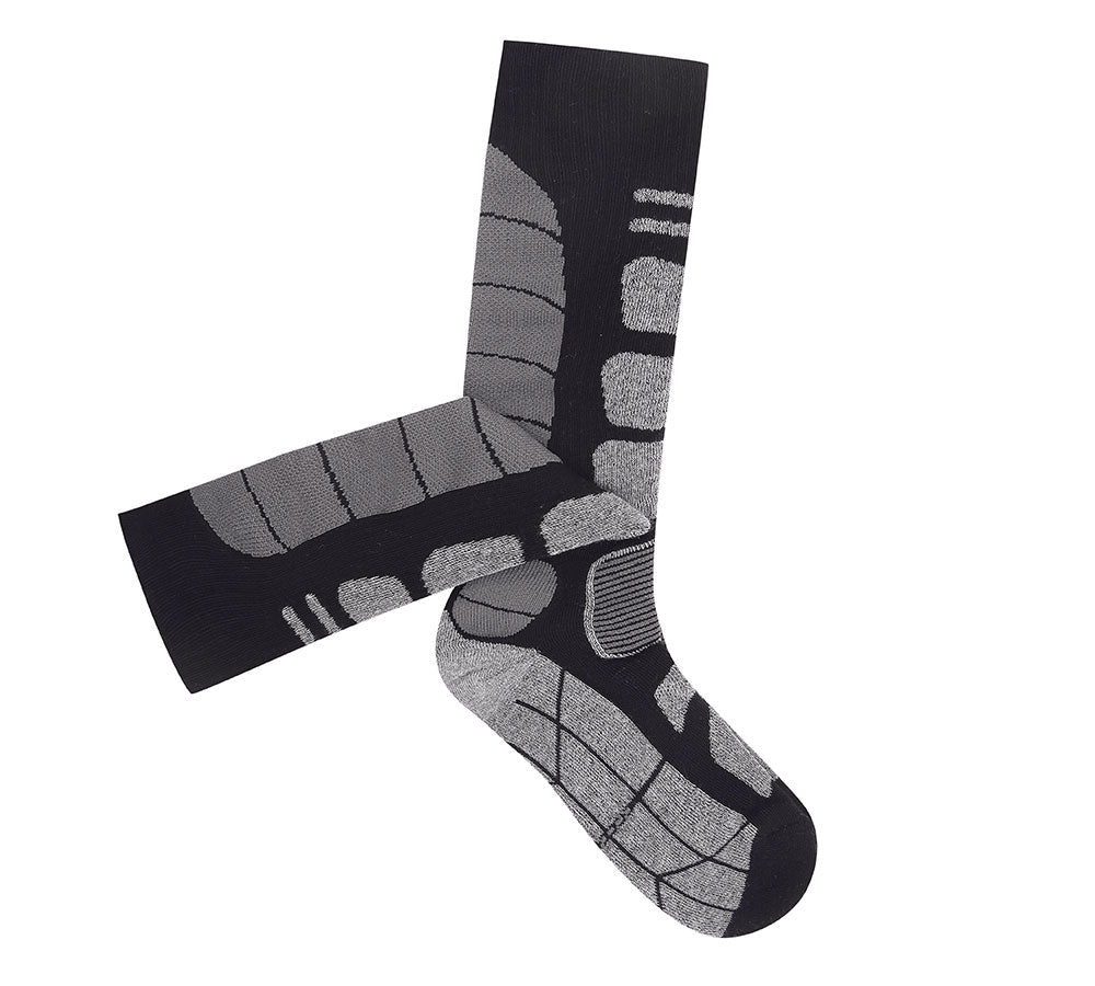 TARRAMARRA® Merino Wool Thermal Extra Thick Socks - Socks - Light Grey/black - M - Uggoutlet