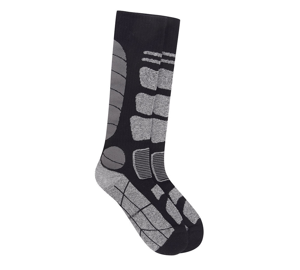TARRAMARRA® Merino Wool Thermal Extra Thick Socks - Socks - Light Grey/black - M - Uggoutlet