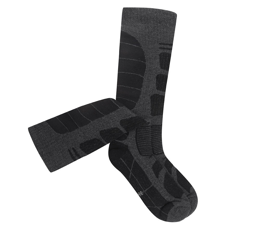 TARRAMARRA® Merino Wool Thermal Extra Thick Socks - Socks - Dark Grey/black - L - Uggoutlet