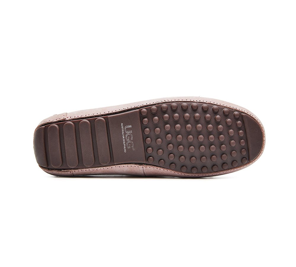 Summer Moccasins Mino - Comfort - Chestnut - AU Ladies 4 / AU Men 2 / EU 35 - Uggoutlet