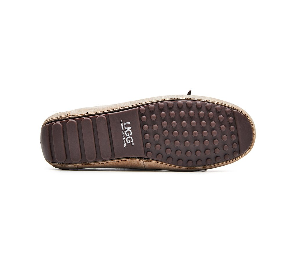 Summer Moccasins Mino - Comfort - Chestnut - AU Ladies 4 / AU Men 2 / EU 35 - Uggoutlet