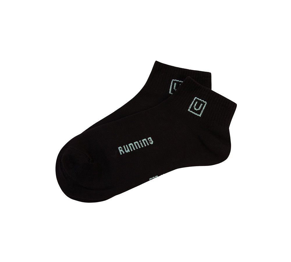 TARRAMARRA® Cotton Ankle Socks One Pair - Socks - Black - One Size - Uggoutlet