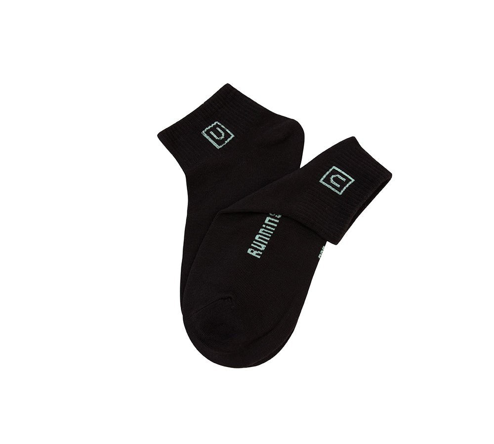 TARRAMARRA® Cotton Ankle Socks One Pair - Socks - Black - One Size - Uggoutlet