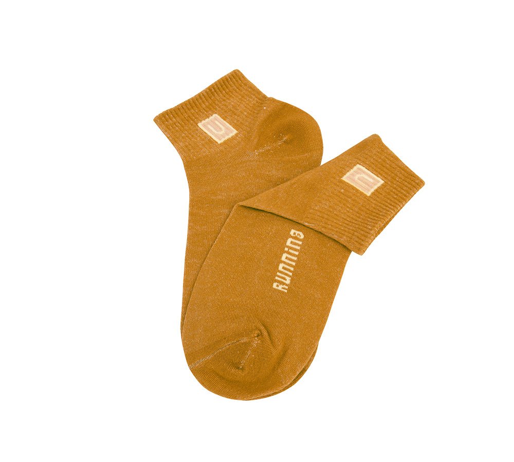 TARRAMARRA® Cotton Ankle Socks One Pair - Socks - Chestnut - One Size - Uggoutlet