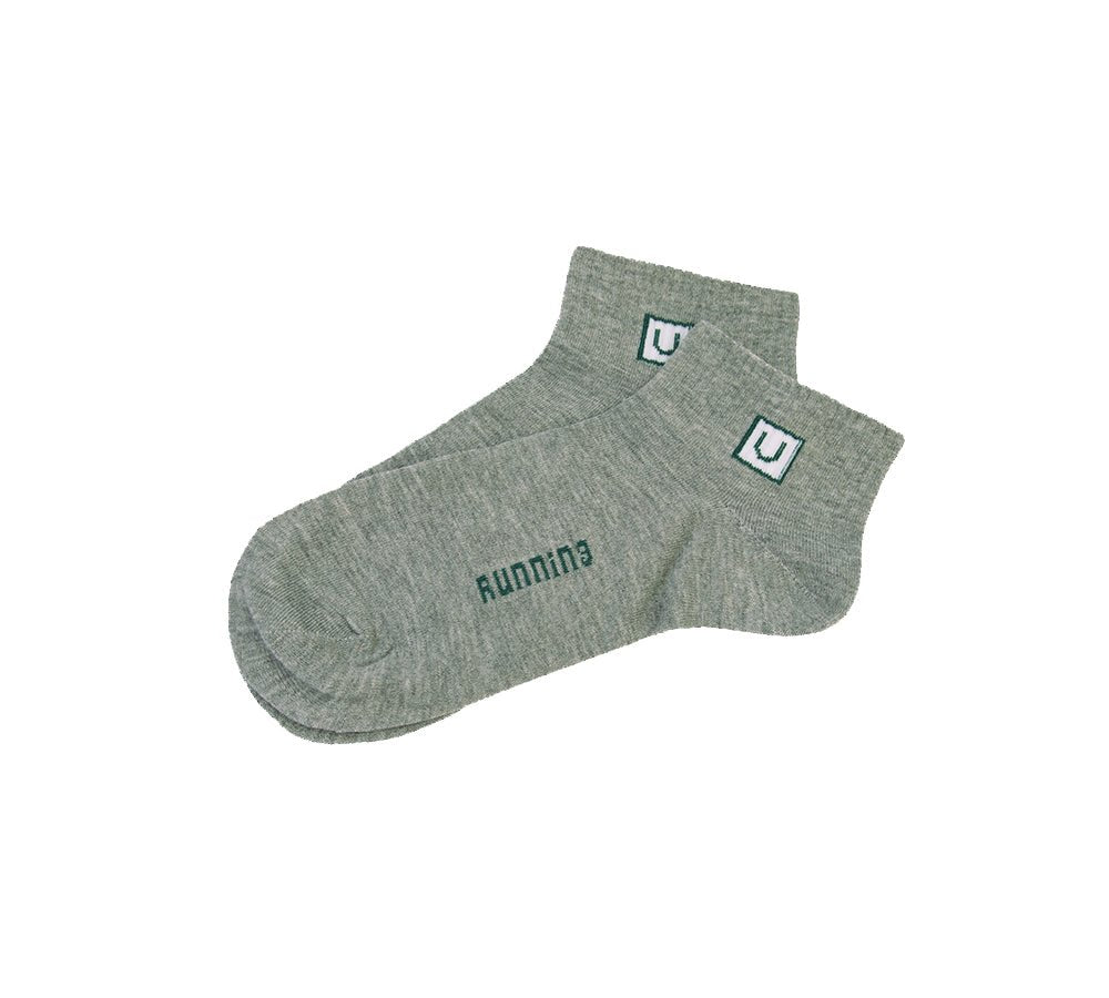 TARRAMARRA® Cotton Ankle Socks One Pair - Socks - Dark Grey - One Size - Uggoutlet