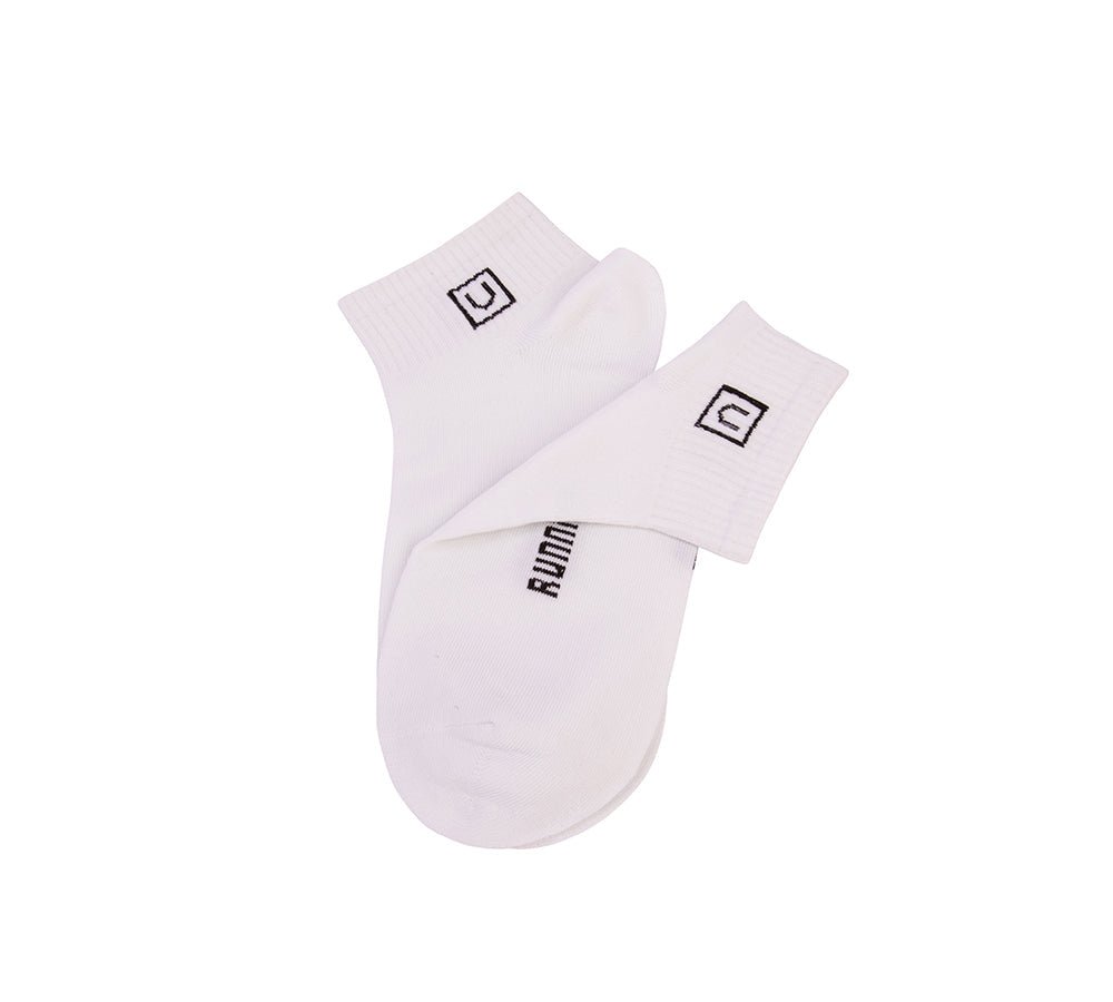 TARRAMARRA® Cotton Ankle Socks One Pair - Socks - White - One Size - Uggoutlet