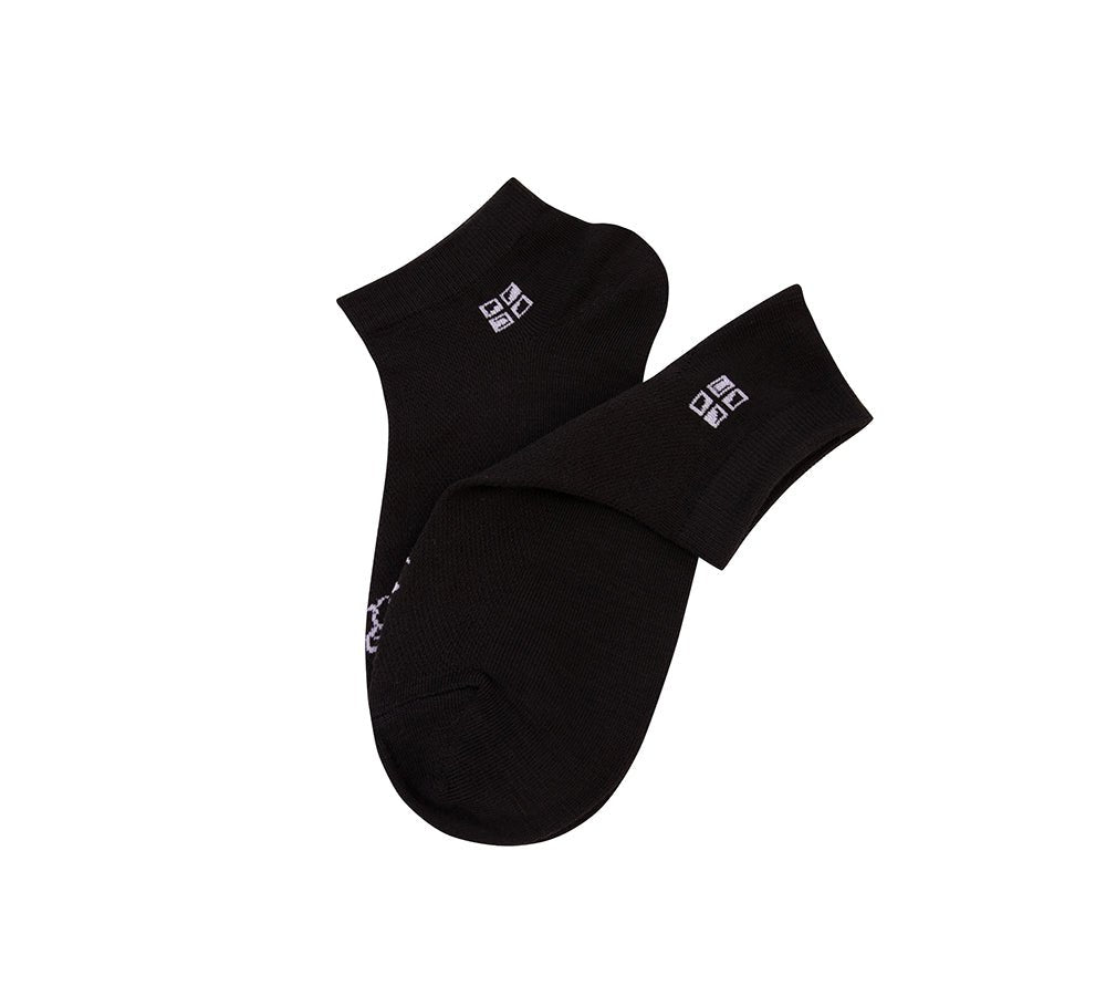 TARRAMARRA® Cotton No Show Socks One Pair - Socks - Black - One Size - Uggoutlet