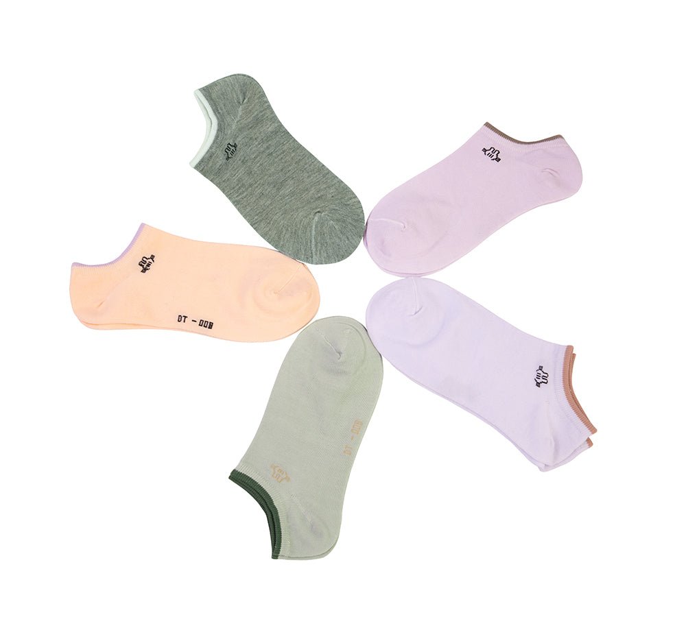 TARRAMARRA® Cotton No Show Socks One Pair - Socks - Cow - One Size - Uggoutlet