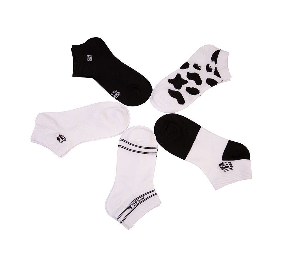 TARRAMARRA® Cotton No Show Socks One Pair - Socks - Cow - One Size - Uggoutlet