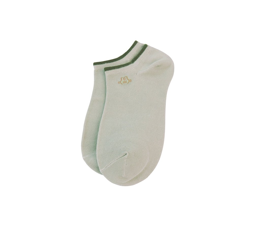 TARRAMARRA® Cotton No Show Socks One Pair - Socks - Eucalyptus - One Size - Uggoutlet