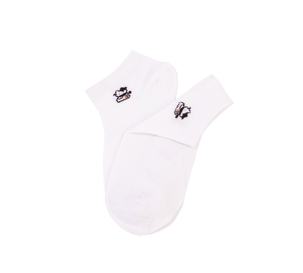 TARRAMARRA® Cotton No Show Socks One Pair - Socks - White - One Size - Uggoutlet