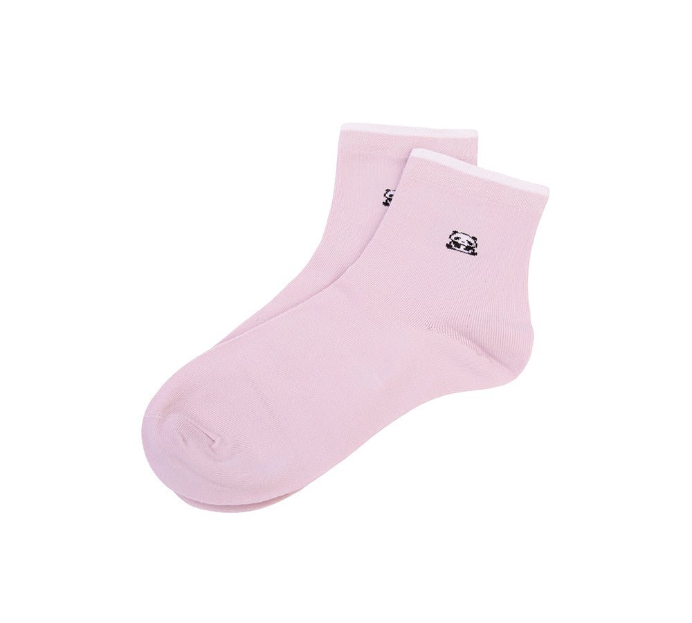 TARRAMARRA® Cotton Quarter Crew Socks One Pair - Socks - Thistle - One Size - Uggoutlet