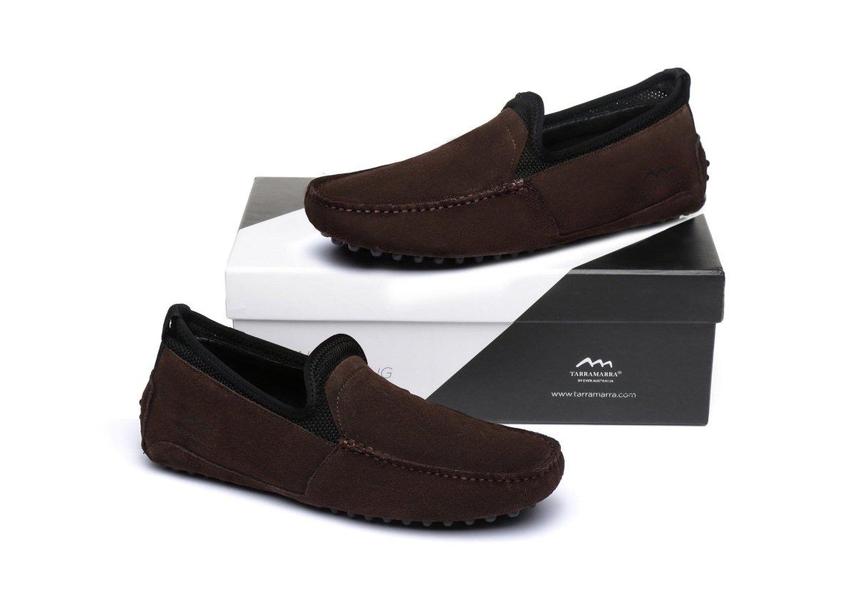 Tarramarra® Mens Casual Shoes Thomas - Flats - Chocolate - AU Ladies 8 / AU Men 6 / EU 39 - Uggoutlet