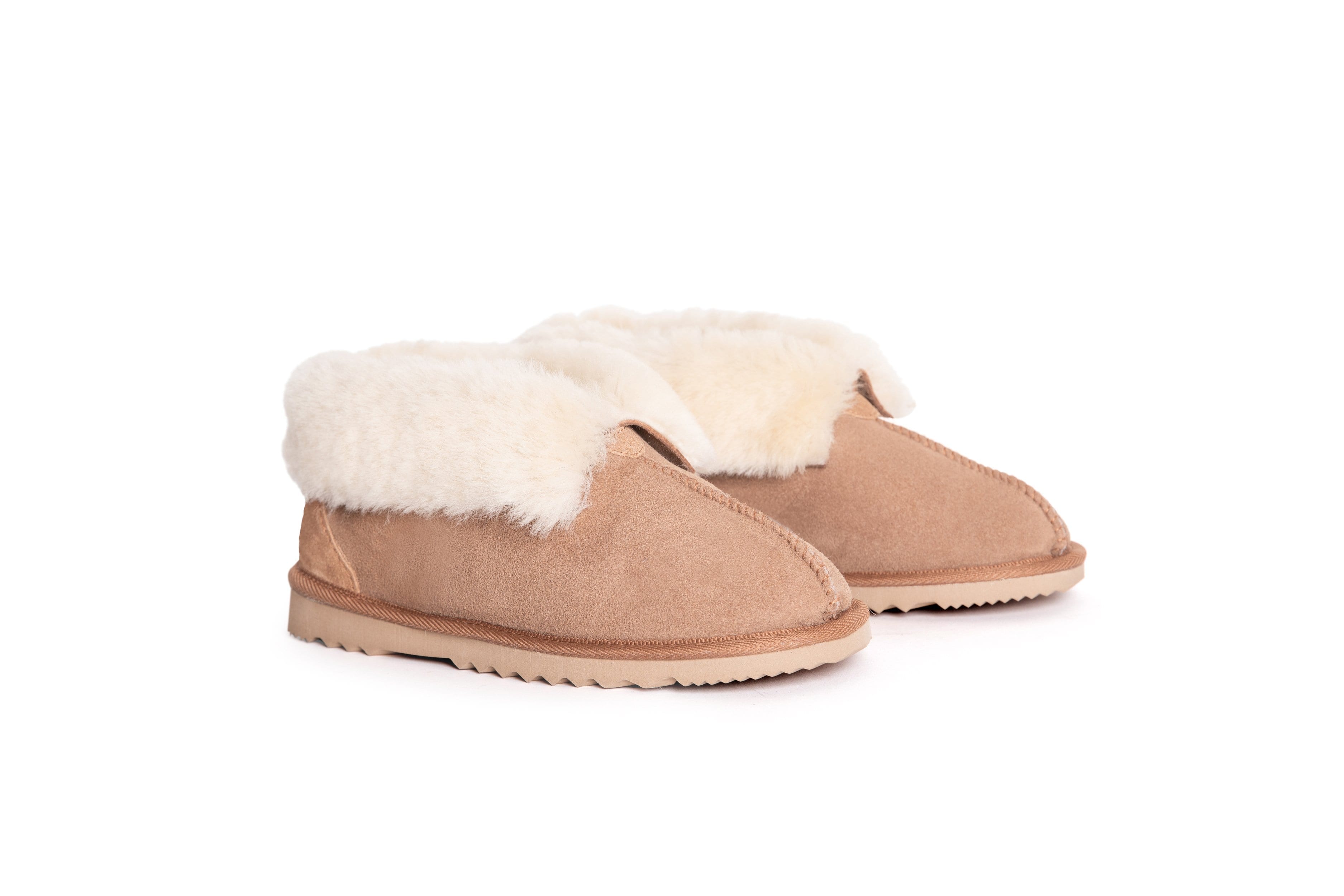 UGG Australian Shepherd® Australian Made Double-Faced Sheepskin Unisex Ugg Slipper - UGG Slippers - Chestnut - AU Ladies 5 / AU Men 3 / EU 36 - Uggoutlet