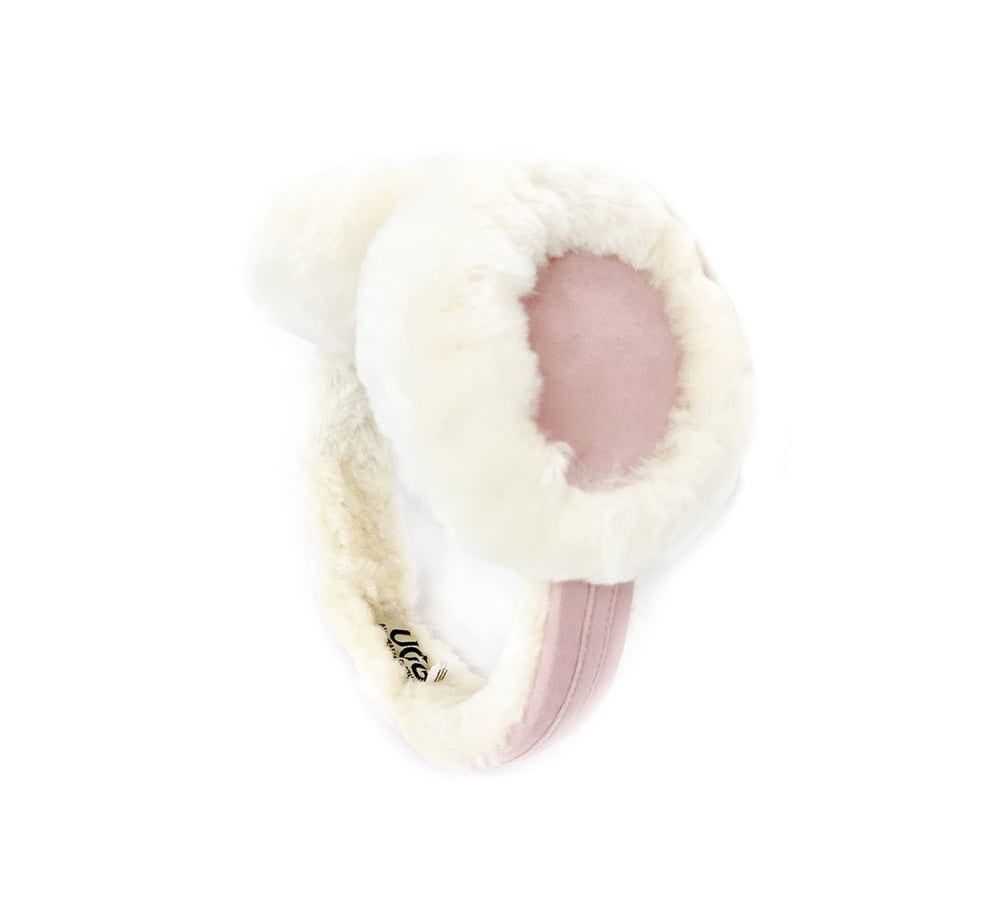 UGG Australian Shepherd® Merino Wool Women Fashion Winter Earmuffs - Eramuff - Pink - Uggoutlet