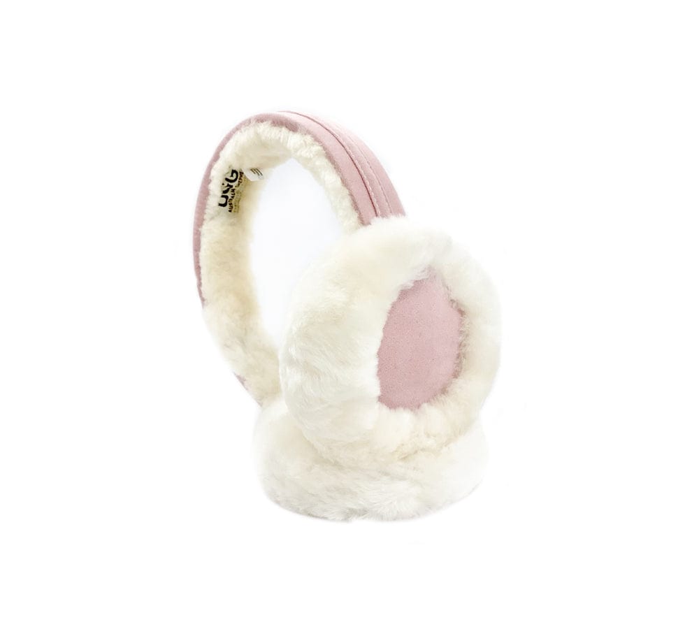 UGG Australian Shepherd® Merino Wool Women Fashion Winter Earmuffs - Eramuff - Pink - Uggoutlet