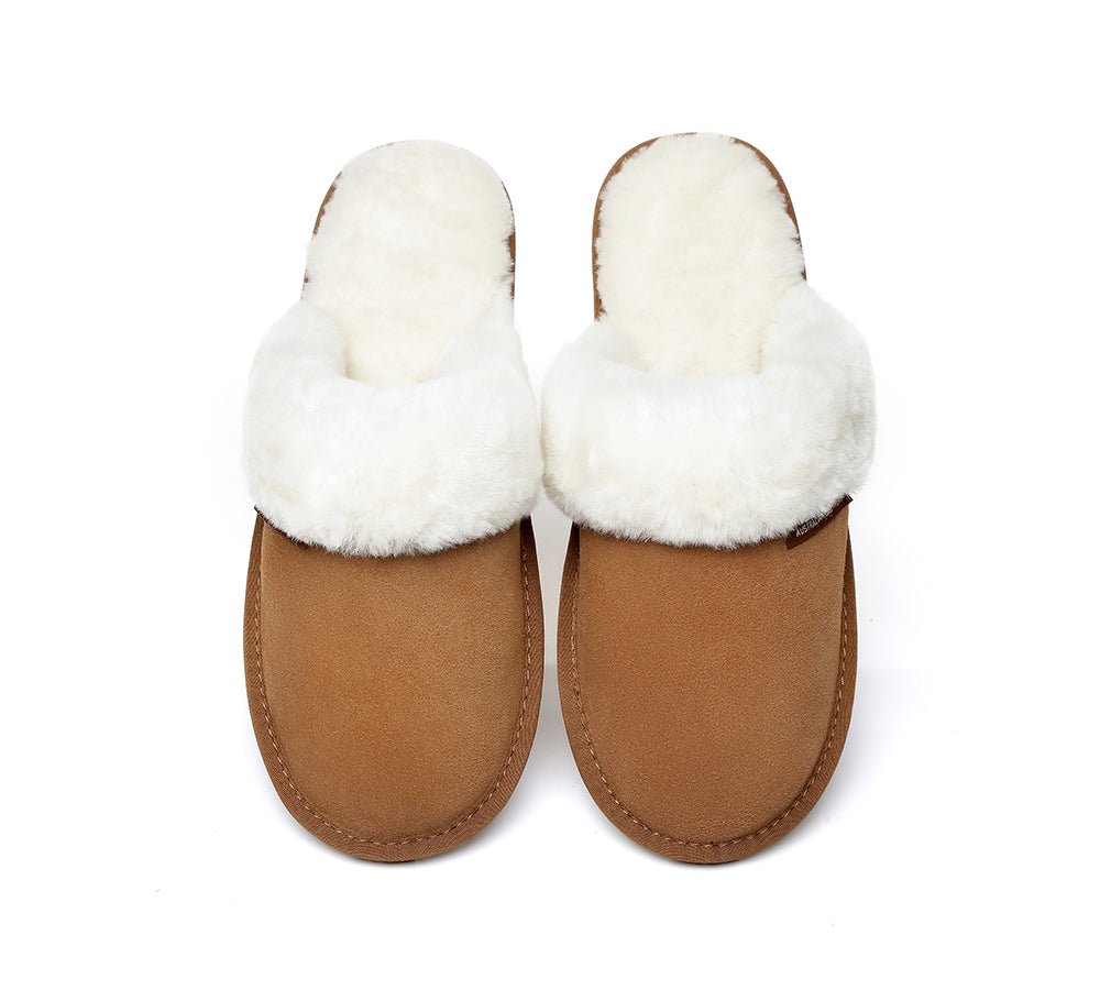 UGG Australian Shepherd® Sheepskin Wool Slipper Lassie - UGG Slippers - Chestnut - S - Uggoutlet