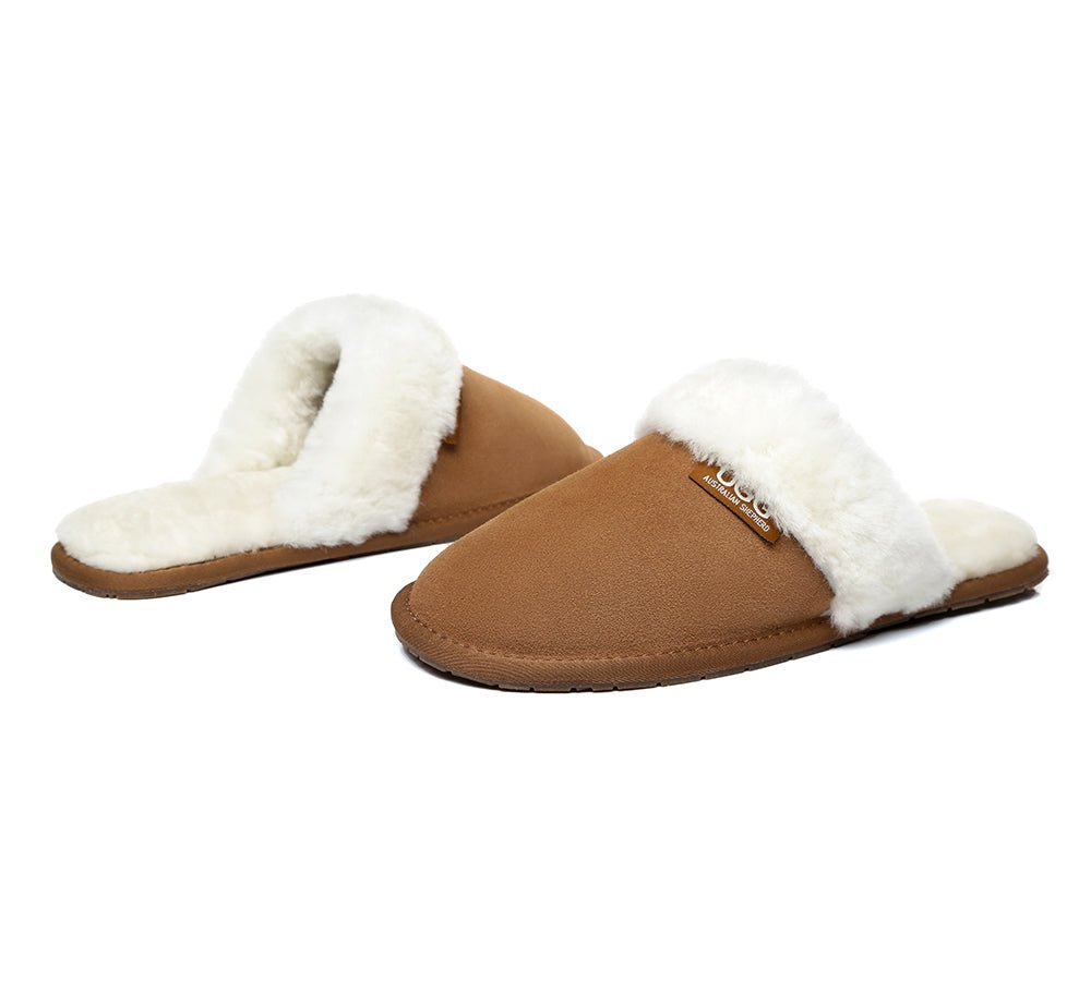 UGG Australian Shepherd® Sheepskin Wool Slipper Lassie - UGG Slippers - Chestnut - S - Uggoutlet