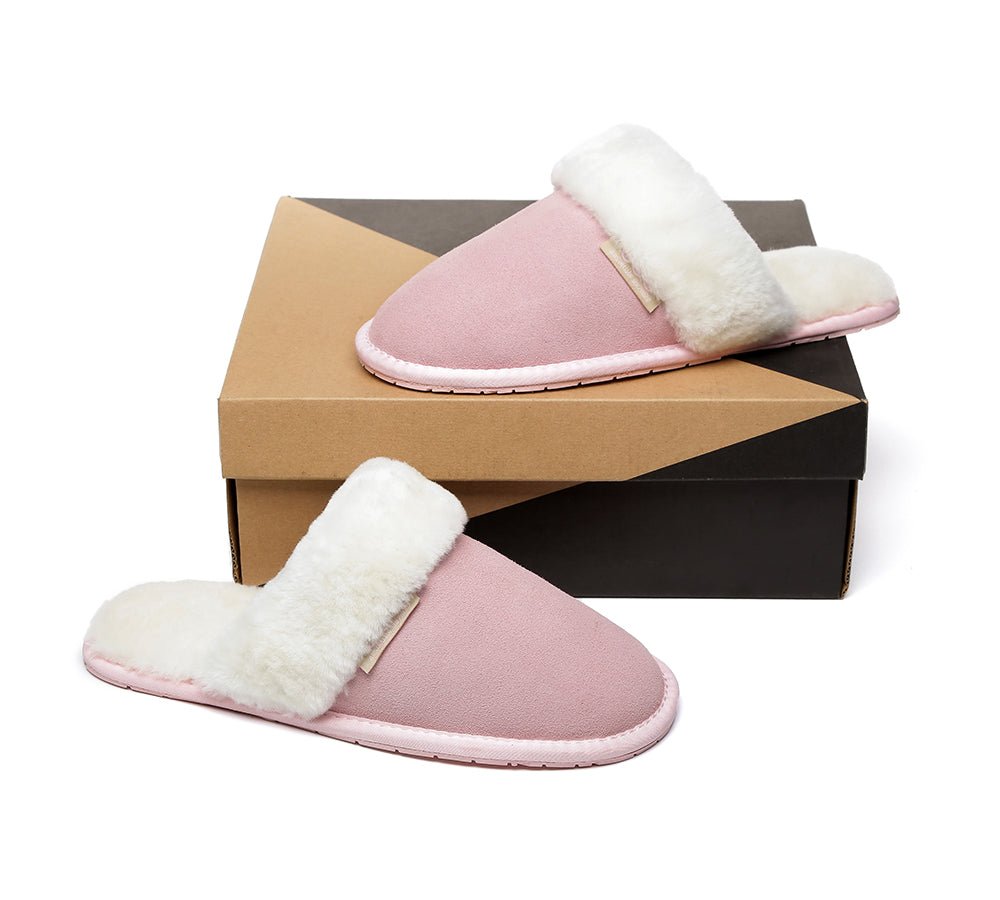 UGG Australian Shepherd® Sheepskin Wool Slipper Lassie - UGG Slippers - Pink - S - Uggoutlet